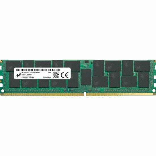Модуль памяти DDR4 128GB Micron PC4-25600, 3200Mhz, CL22 LRDIMM - фото №1