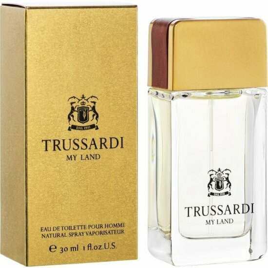 Мужская туалетная вода Trussardi My Land, 30 мл