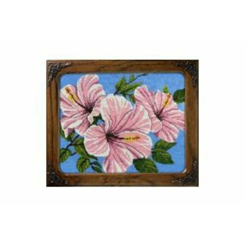 Набор для вышивания бисером вышиваем бисером Петуния, 28*33см