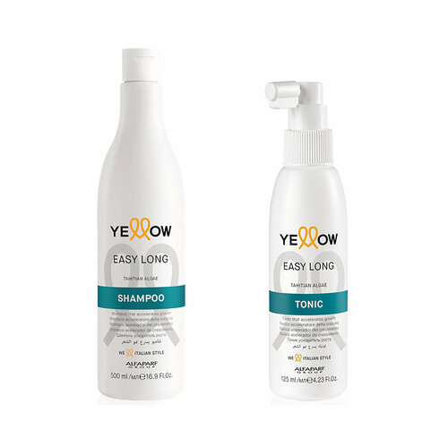Набор средств для роста волос Easy Long шампунь 500 мл тоник 125 мл YELLOW 19479_19481 2721₽