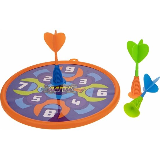 Дартс 1TOY Т17357 3 дротика на присосках