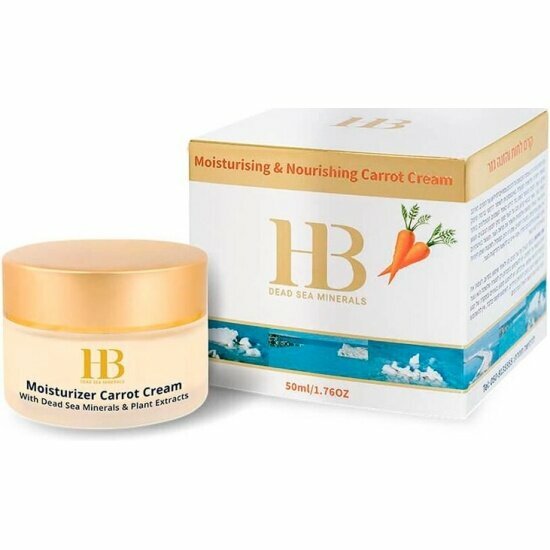 Крем для лица Health&beauty увлажняющий, питательный, с маслом Моркови 50 мл