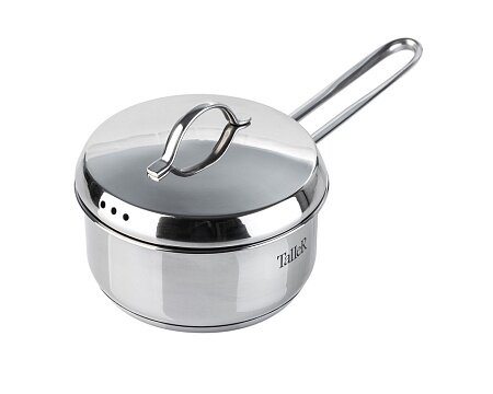 Яйцеварка с крышкой (ковш) TalleR TR-11107 Камилла 0.6 л, нержавеющая сталь — фото 1