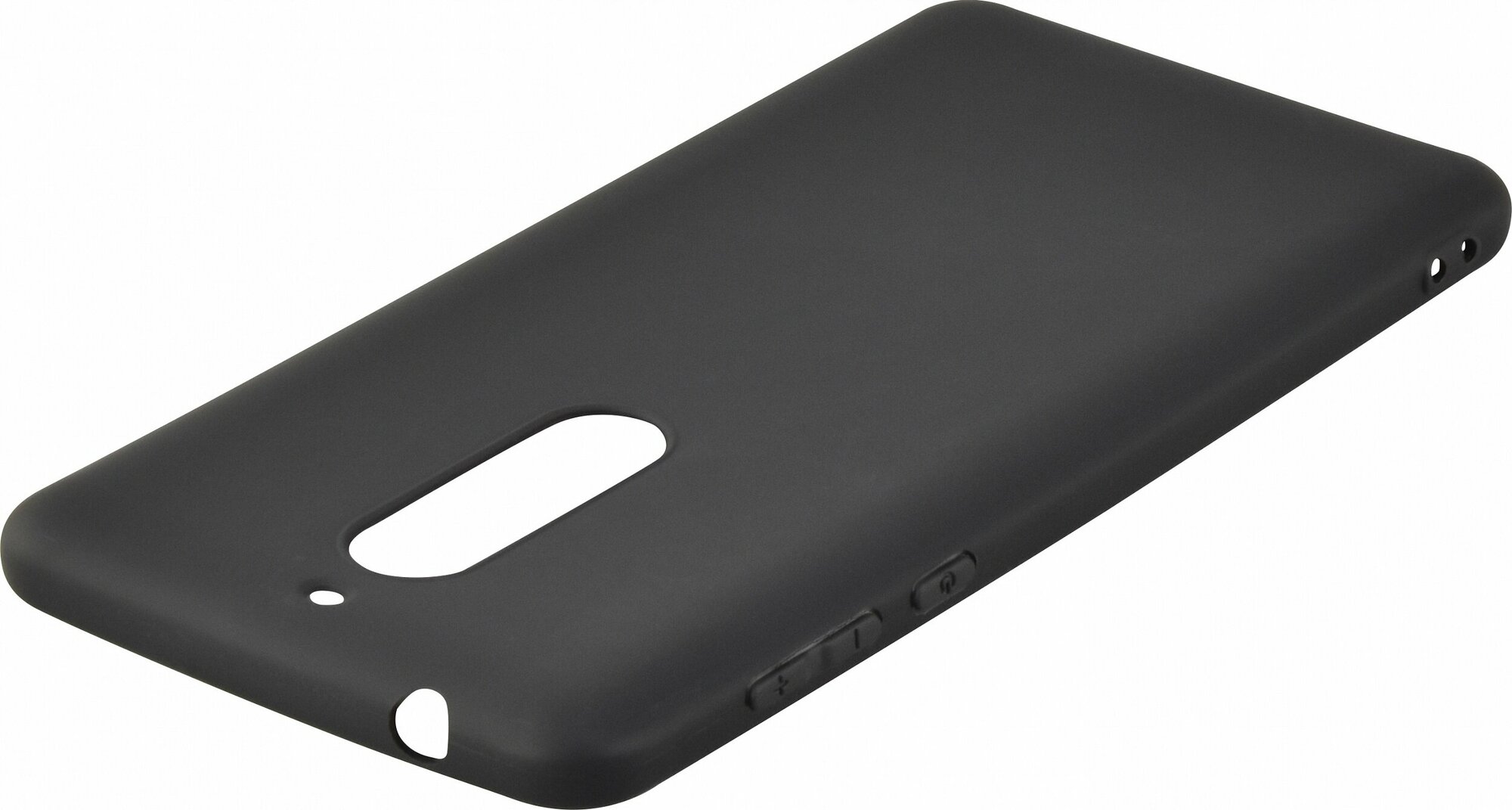 Силиконовый чехол матовый для Nokia/Microsoft 5 Черный — фото 1