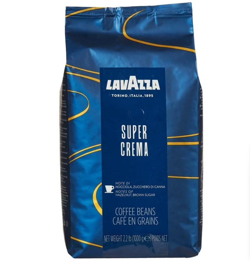 Кофе в зернах Lavazza Super Crema, 1 кг