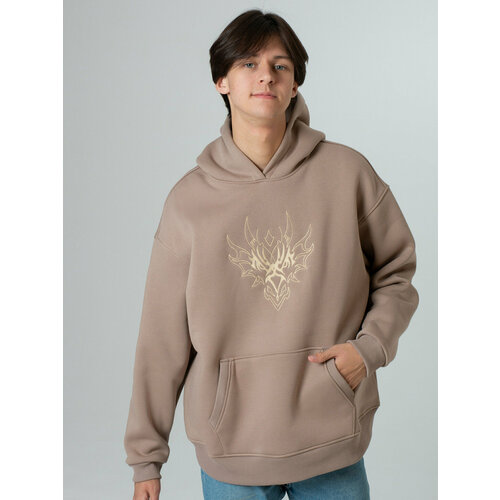 Худи Кигужама, размер 42-44, бежевый