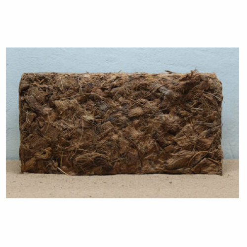 DECOTOP Coco Coir L Block - Субстрат из оболочки кокосового ореха, 10-20 мм, 500 г/1 5 л