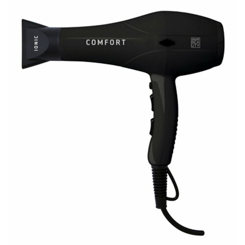 Фен DEWAL BEAUTY Comfort Black, черный, 2200 Вт, 1 насадка