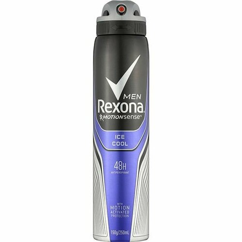 Rexona MEN Дезодорант - спрей мужской Ice Cool 200мл. rexona антиперспирант спрей men motionsense sport cool 200 мл