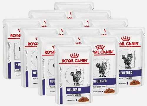 Изображение товара Влажный корм для стерилизованных кошек Royal Canin Neutered Maintenance 12 шт. х 85 г (кусочки в соусе)