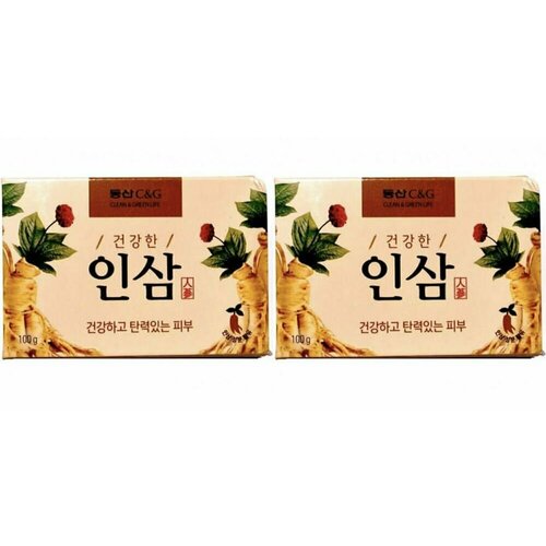 Clio Мыло туалетное Ginseng soap, 100 г 2 уп