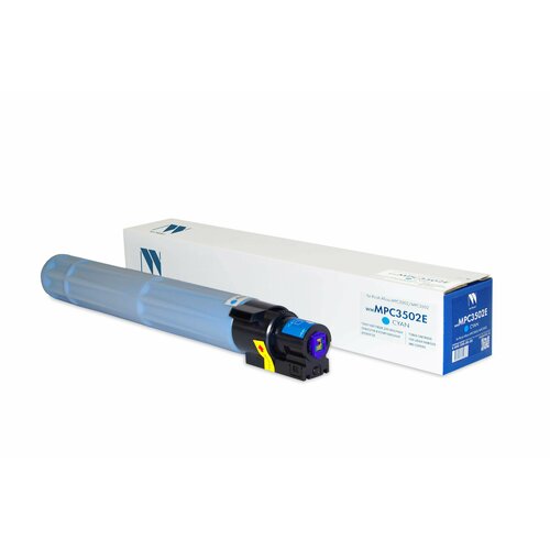 Картридж NVP совместимый NV-MPC3502E Cyan картридж nv print nv mpc3502e для ricoh aficio mpc3002 mpc3502 18000стр пурпурный