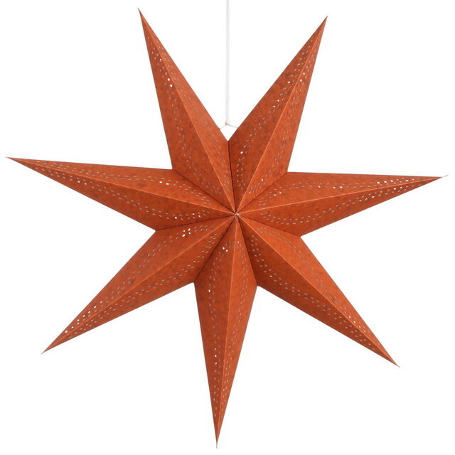 Edelman Подвесная звезда Мольер 75 см терракотовая 1144254