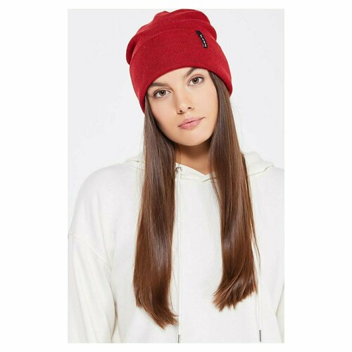 фото Шапка ferz, размер 56/58, бордовый