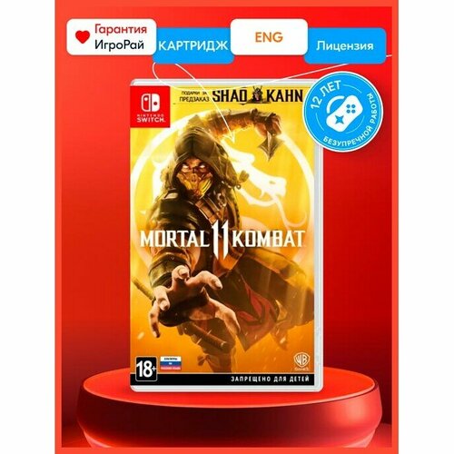 Игра Mortal Kombat 11 (Nintendo Switch, русские субтитры)