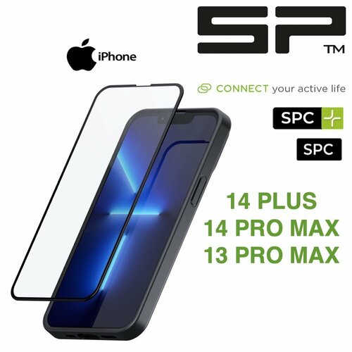 Защитное стекло SP Connect GLASS SCREEN PROTECTOR для iPhone (14 Pro Max/14 Plus/13 Pro Max)