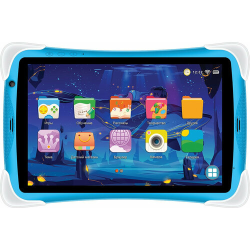 Планшет Digma CITI Kids 10 MT8321 13 4C RAM2Gb ROM32Gb 101 IPS 1280x800 3G Android 100 голубой 2Mpix 03Mpix BT WiFi Touch microSDHC 64Gb minUSB 5000mAh 1340500₽