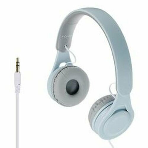 Наушники проводные накладные кабель 120см пластик цвет в ассортименте 88600₽