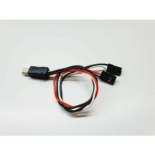 переходник jst servo на jst 2p 2pin sm 2p мама папа 71 разъем серво на jst 2p wire jr адаптер bls 3 ds1071 1x3 2 54 mm awg Переходник адаптер Mini USB на JST servo connection (мама / папа) 20 разъемы Мини ЮСБ на серво кабель, штекер BLS-3, DS1071-1x3 2.54 mm awg