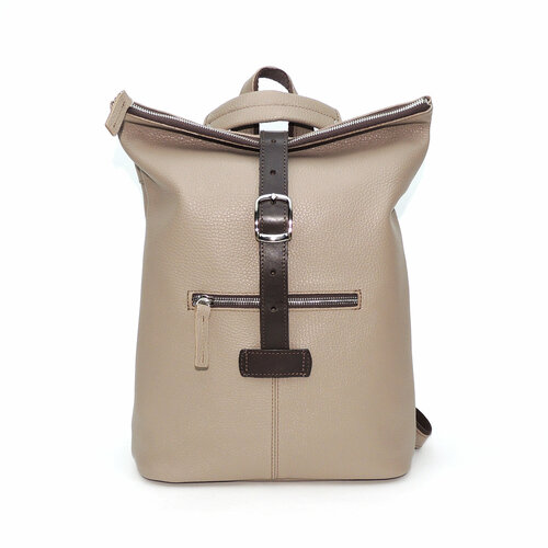 фото Рюкзак торба kalinovskaya ср34-151, фактура зернистая, бежевый