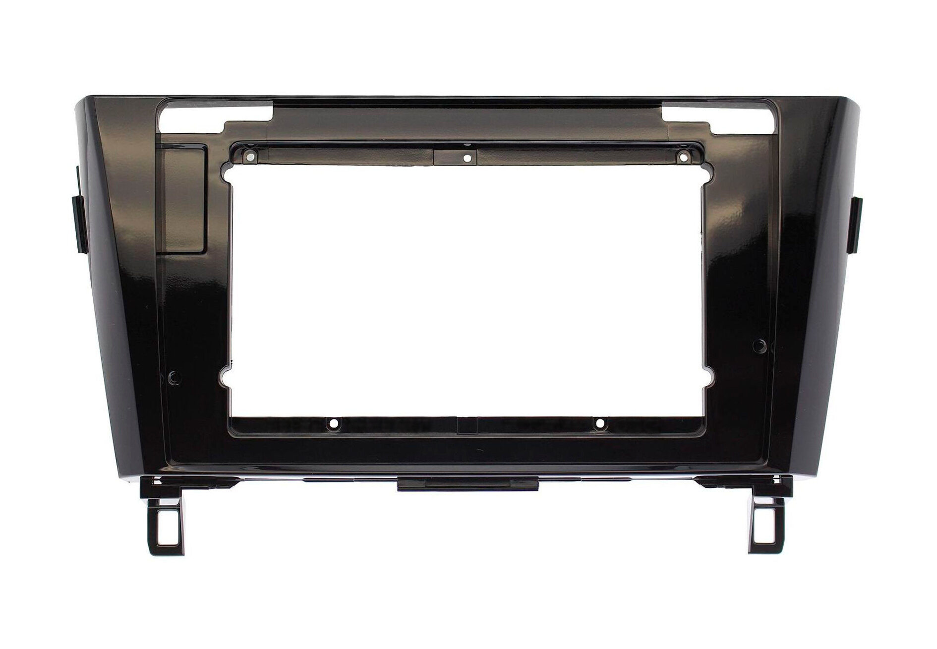 Рамка Carav для магнитолы 2din для Nissan X-Trail, Qashkai, Rogue 2014+, 10 дюймов, Черный