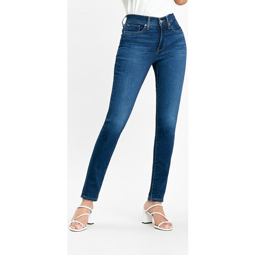 фото Джинсы скинни levi's, размер 26/30, синий