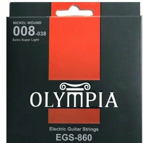 Струны для электрогитары Olympia EGS860 струны для электрогитары olympia egs350