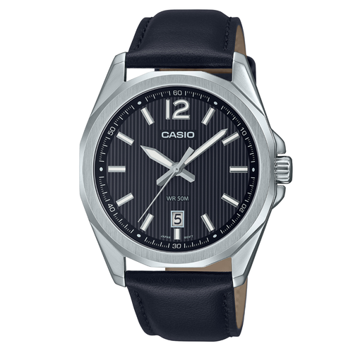 фото Наручные часы casio, черный, серебряный