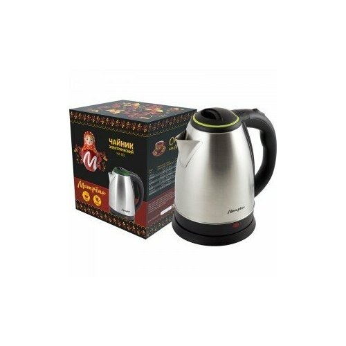 Чайник электр Матрена МА-001 цвет крышки зеленый диск 18л 15кВт нерж сталь 5458 125300₽