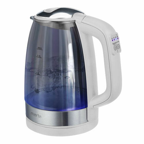 Электрический чайник MARTA MT-1088 белый жемчуг 261300₽