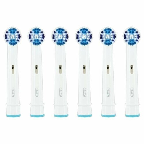 Oral-B Насадка Oral-B Precision Clean 6 шт насадки для электрической зубной щетки oral b rotary 3d excel vitality precision clean 4 7 12 шт упак