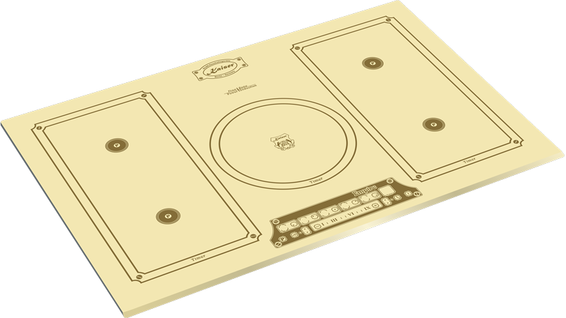 Индукционная варочная поверхность KAISER KCT 7797 FI ELFEM, бежевый