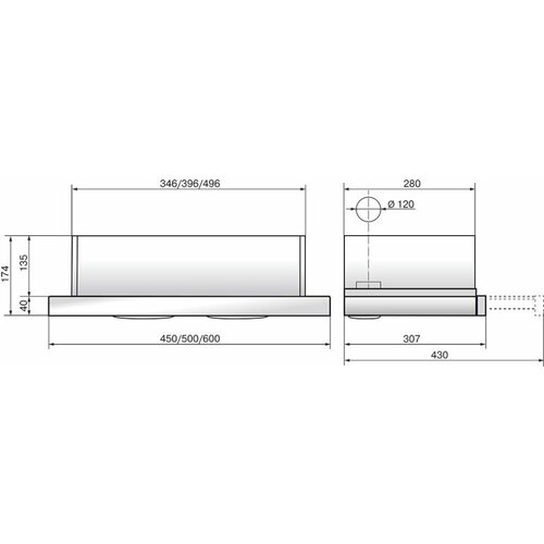 Вытяжка встраиваемая Elikor Интегра 45П-400-В2Л кремовый управление кнопочное 1 мотор 922500₽