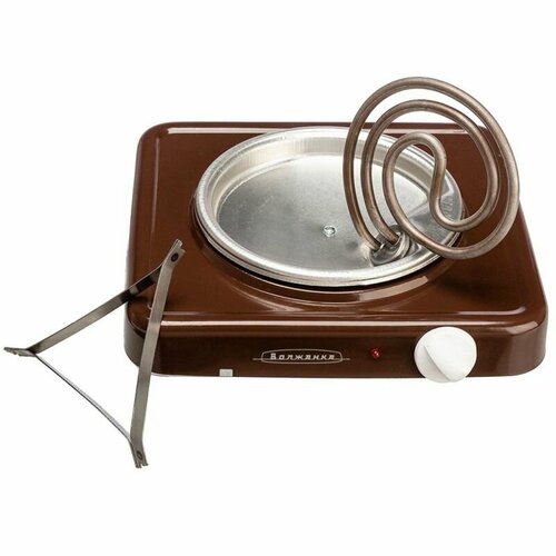 Плита волжанка ЭПС-105К 1-но конф спираль 1000 Вт корич 264500₽