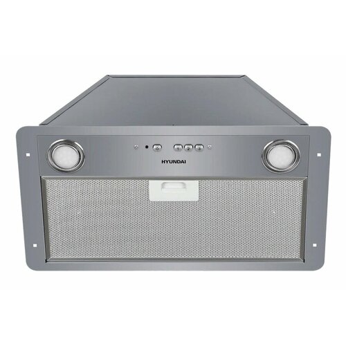 Встраиваемая вытяжка Hyundai HBB 6035 IX управление кнопочное серебристый 1122000₽