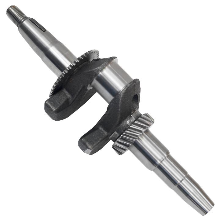 фото Коленвал для генератора с двигателем Honda GX160 / Lifan 168FA, вал конус L=57 мм, 163 куб. см / 5.5 л. с.