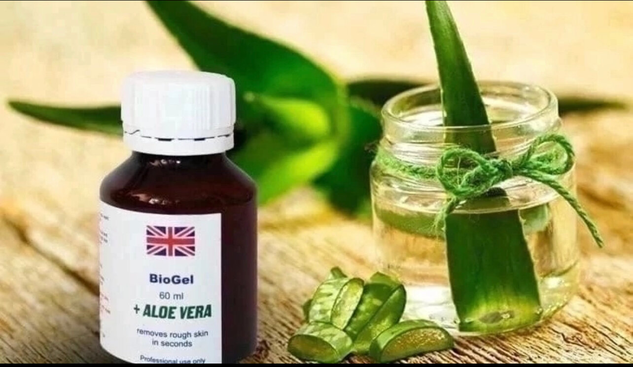 Кератолик биогель жидкое лезвие для кожи ног, педикюра BioGel + ALOE VERA 60 мл