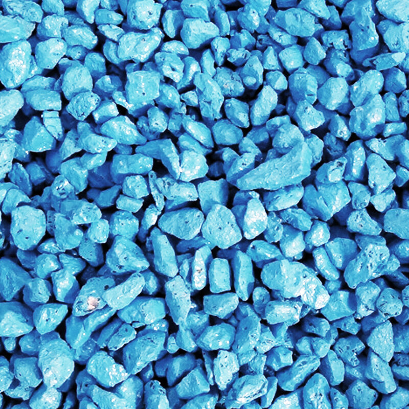 фото Цветная мраморная крошка цвет Голубой, 10 кг