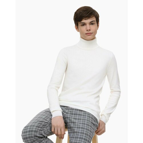 фото Свитер gloria jeans, размер 6-8л/122-128, белый