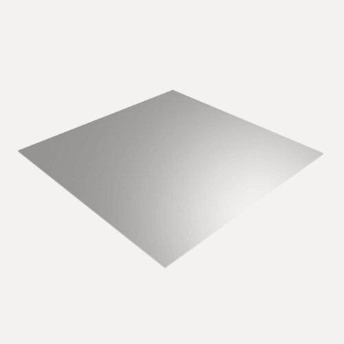 Изображение товара Лист отражающий Нержавеющая сталь зеркальный (AISI 430 0,5мм) 600х600мм