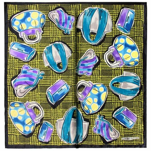 фото Платок enrico coveri,90х90 см, зеленый