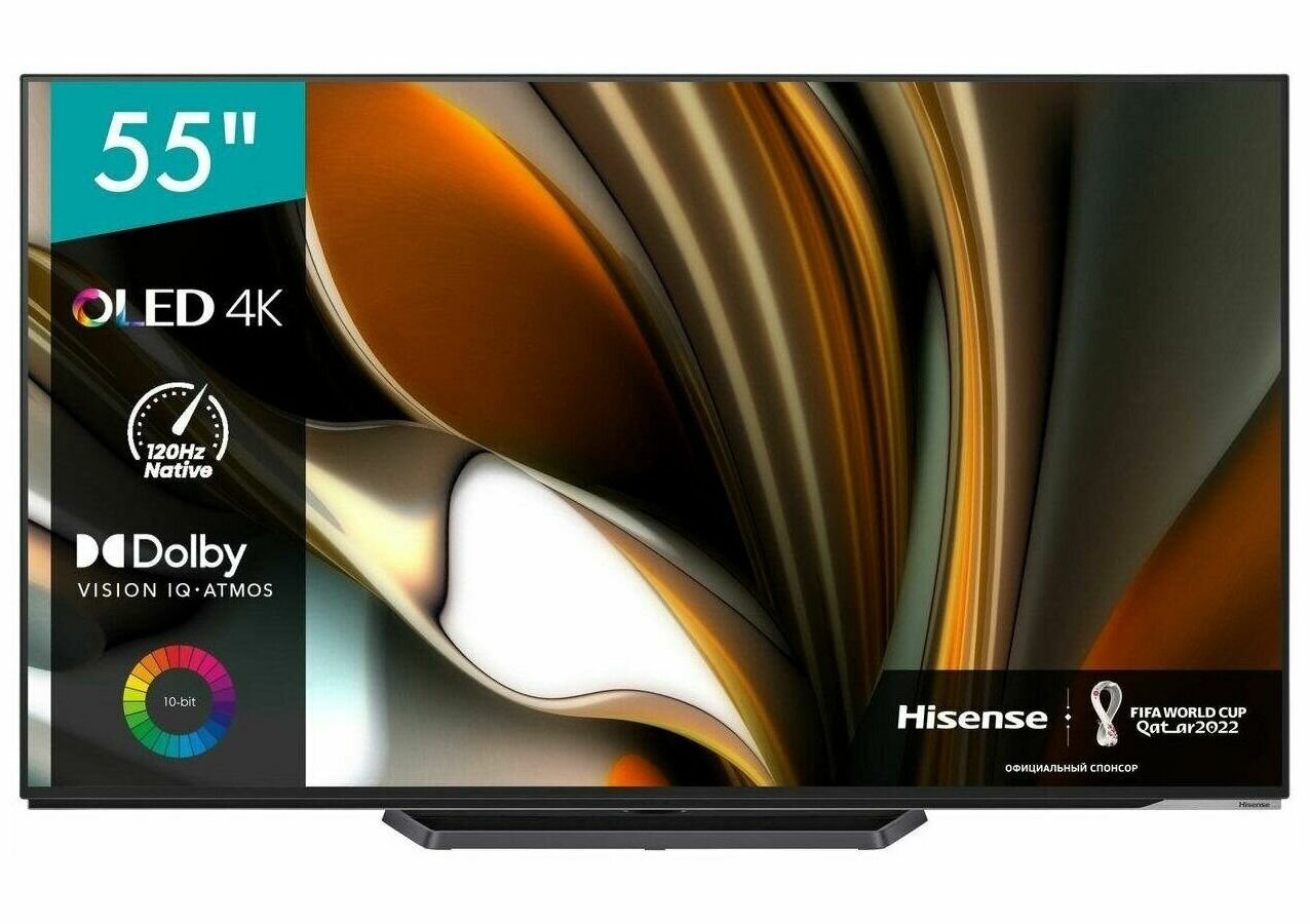 Телевизор Hisense 55A85H, 55", 4K Ultra HD, черный - фото №20