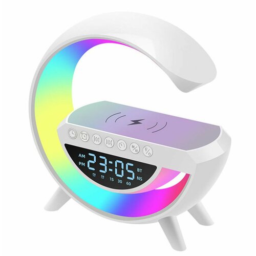 Настольная лампа беспроводная зарядка настольные часы 189000₽