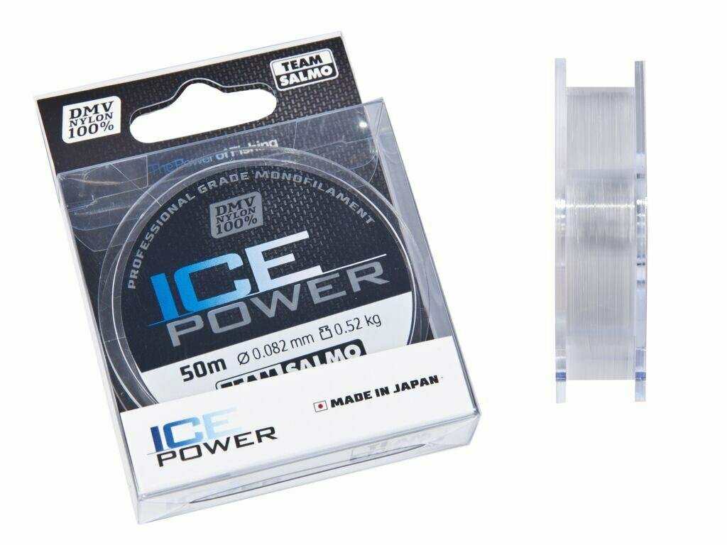 Леска "ICE POWER" 50m 0.082mm 0.52kg "Salmo"