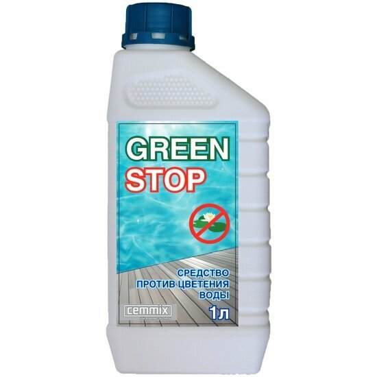 Средство против цветения воды Cemmix Green Stop, 1 л