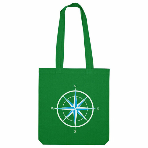 фото Сумка шоппер us basic, зеленый