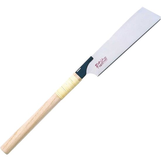 Ножовка по дереву Zetsaw Kataba Z.15018 для поперечного пиления твёрдой древесины, длина полотна 225 мм, шаг зубьев 21TPI, толщина 0,4 мм