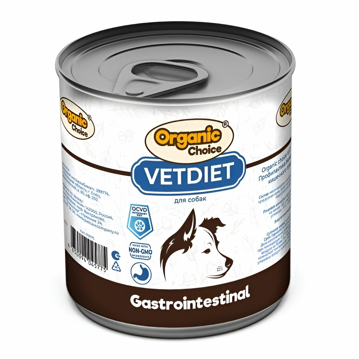 Organic Сhoice VET Gastrointestinal 340 г для собак профилактика болезней ЖКТ 24 шт