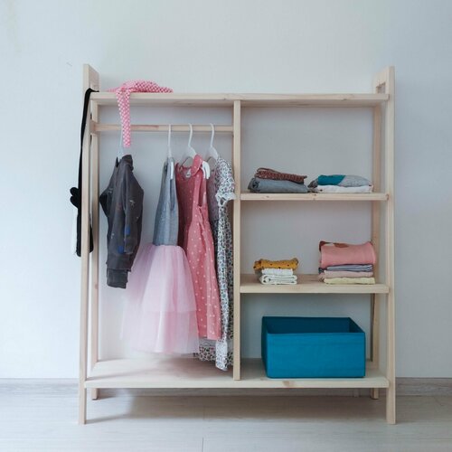 Шкаф-стеллаж Вааса для детской одежды по Монтессори 13990₽
