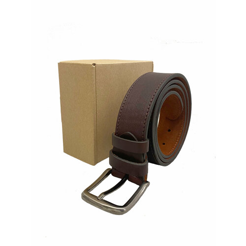 фото Ремень truezavoda, размер 130, коричневый